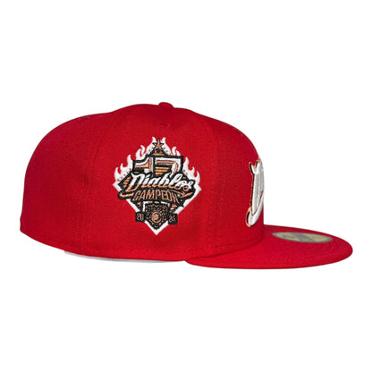 Diablos Rojos Del Mexico LMB New Era 59Fifty Fitted Hat