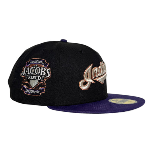 Cleveland Indians "Man on the Moon" Rushmore New Era 59Fifty Fitted Hat