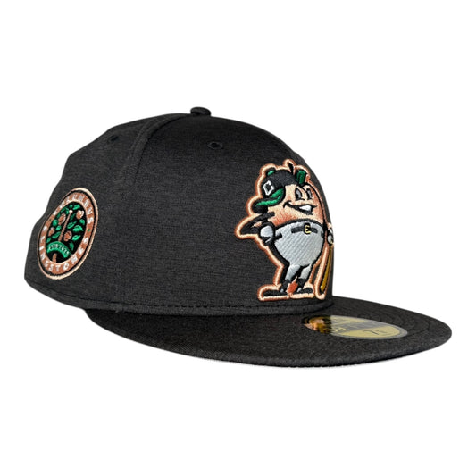 Columbus Clingstones Shadow Black New Era 59Fifty Fitted Hat
