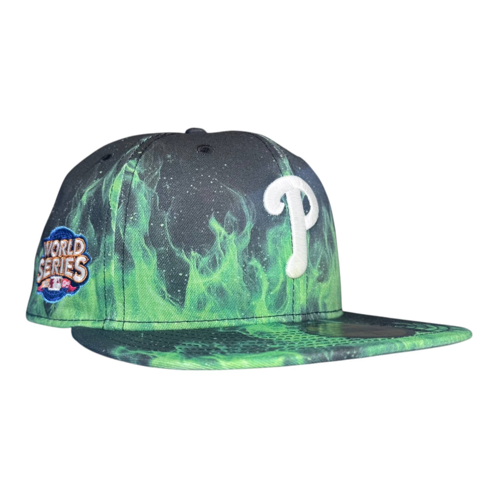 The Hat Wall "Ghouls" Philadelphia Phillies @capra.nyc Hat Club New Era 59Fifty Fitted Hat