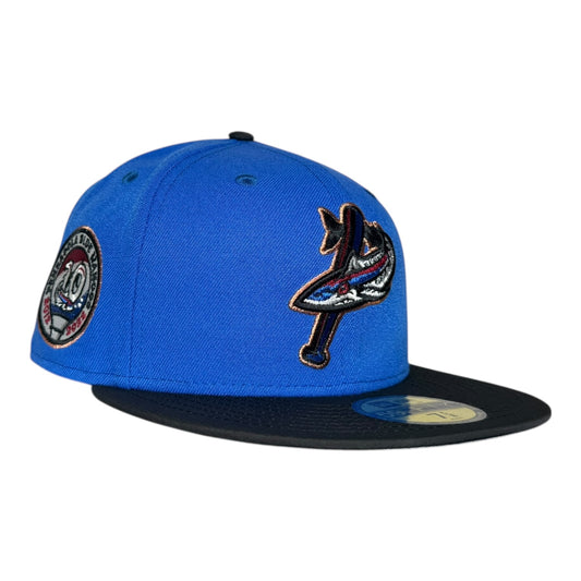 Pensacola Blue Wahoos New Era 59Fifty Fitted Hat