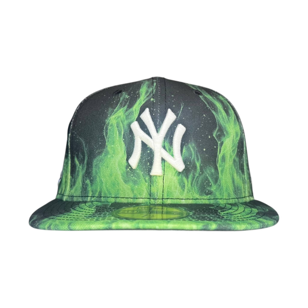 The Hat Wall "Ghouls" New York Yankees @capra.nyc Hat Club New Era 59Fifty Fitted Hat