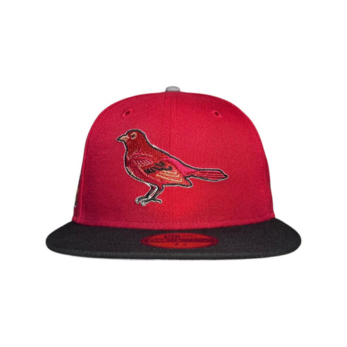 The Hat Wall "OricoriO’s" Baltimore Orioles @thecapaddict New Era 59Fifty Fitted Hat