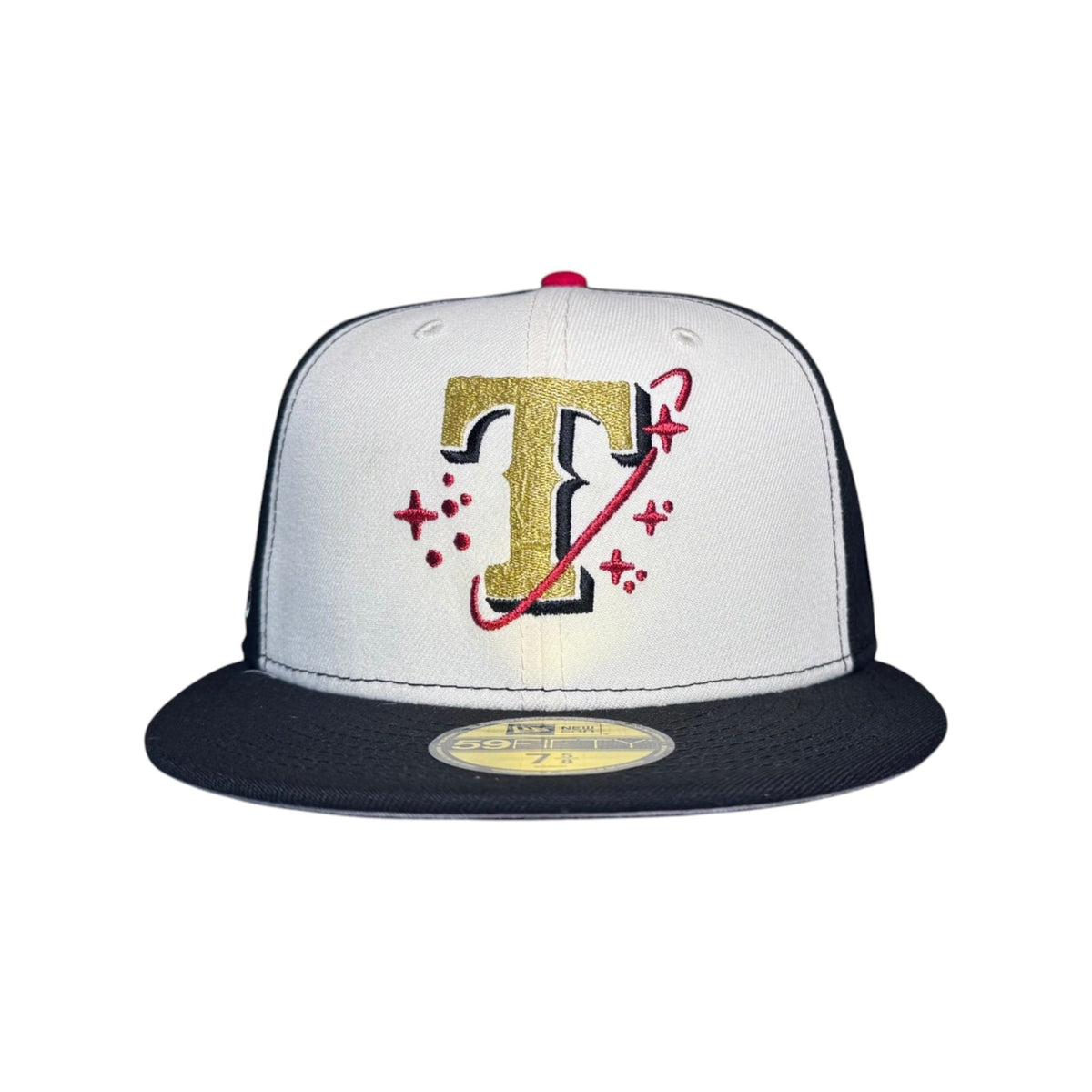 The Hat Wall "TEXVZ IZ YOURZ" Texas Rangers @kxngdzy New Era 59Fifty Fitted Hat