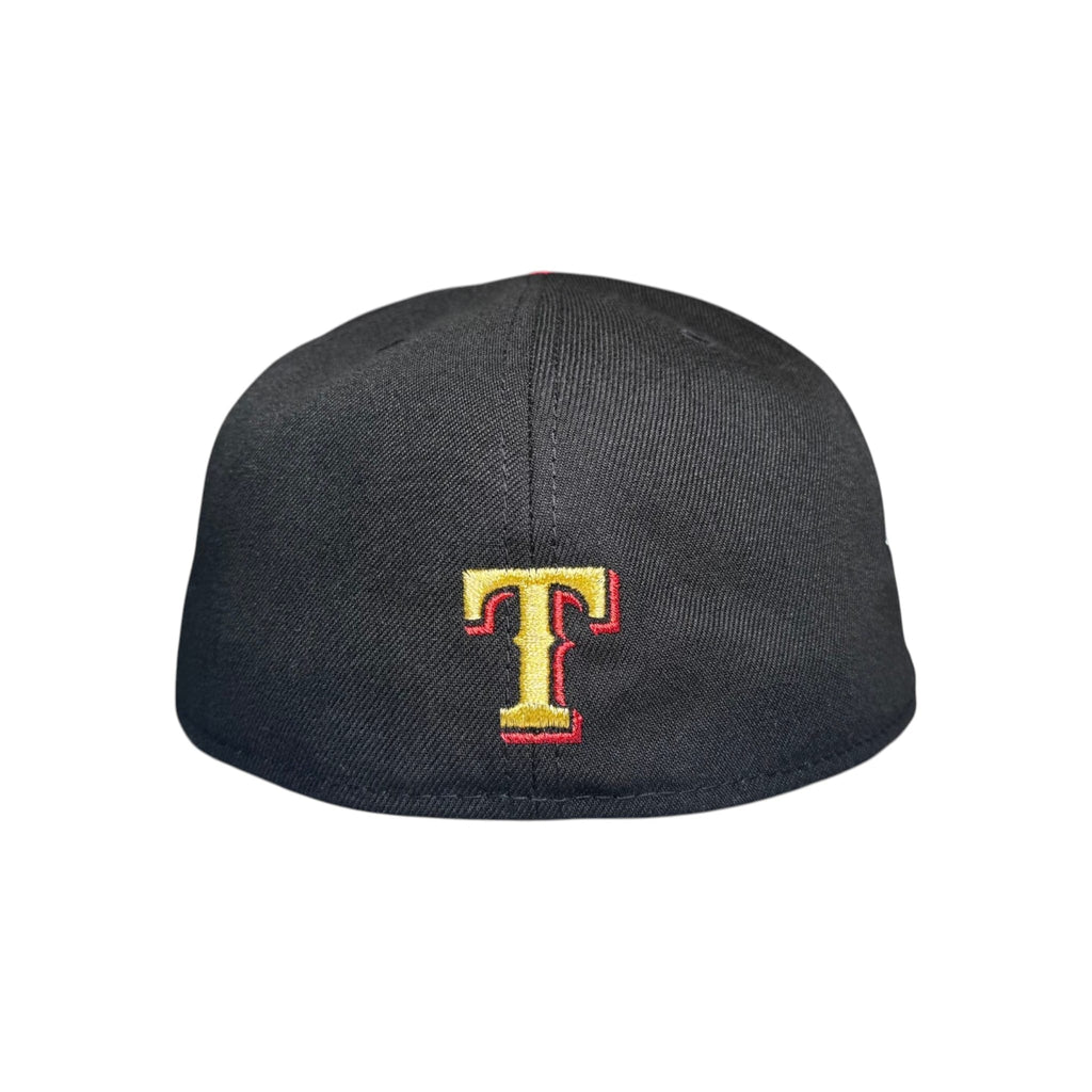 The Hat Wall "TEXVZ IZ YOURZ" Texas Rangers @kxngdzy New Era 59Fifty Fitted Hat