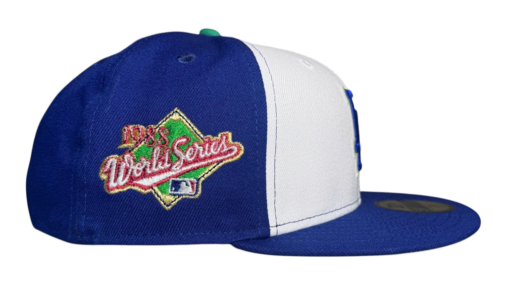 The Hat Wall "Lasorda" Los Angeles Dodgers Rushmore @beardedgoosenyc New Era 59Fifty Fitted Hat