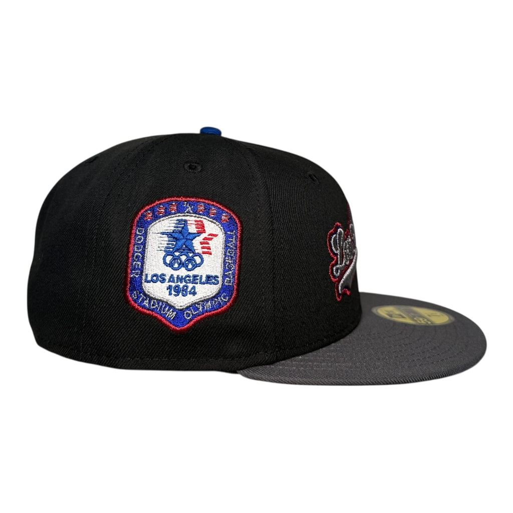 The Hat Wall Los Angeles Dodgers 1984 Olympic Stadium New Era 59Fifty Fitted Hat