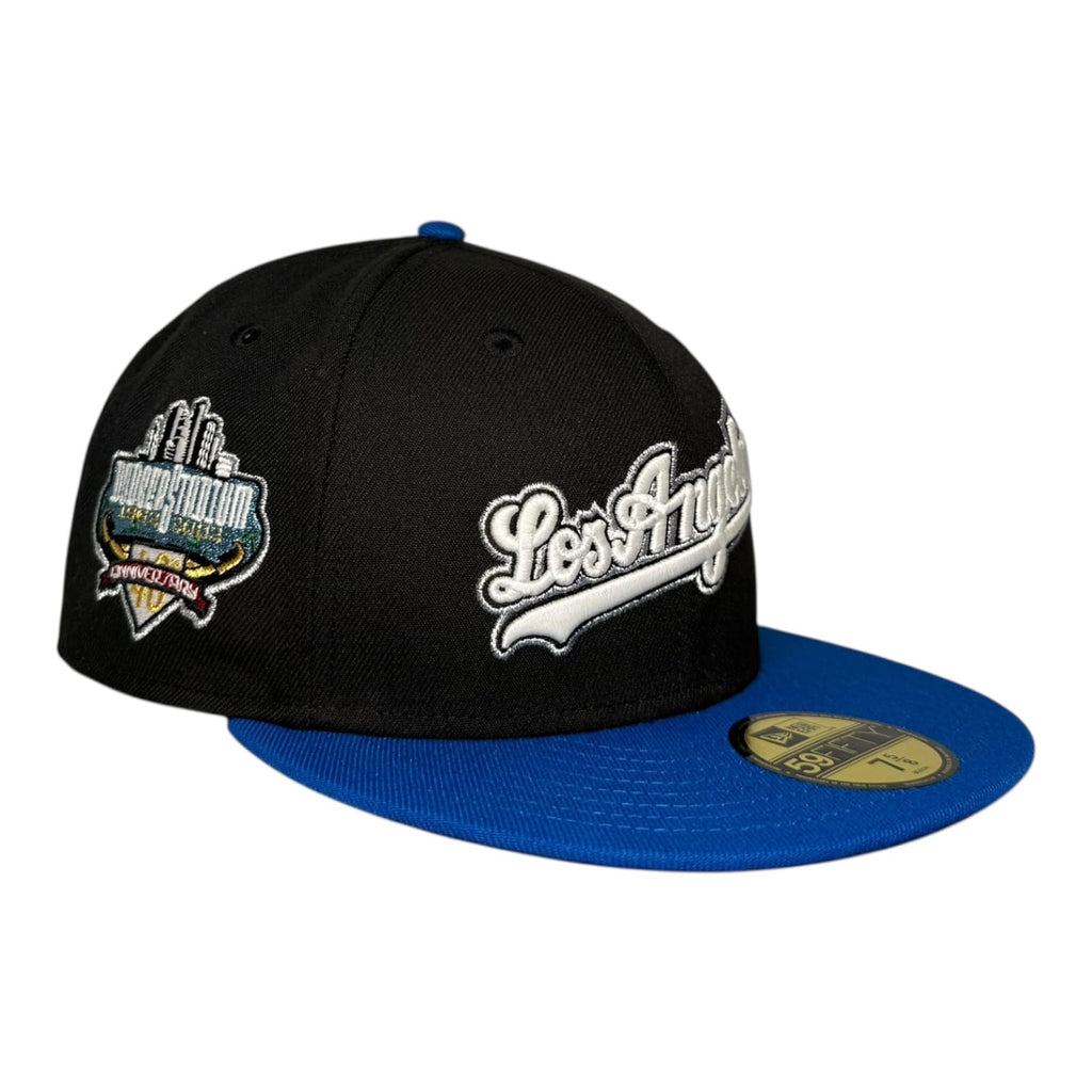 The Hat Wall Los Angeles Dodgers 40th Anniversary Dodger Stadium New Era 59Fifty Fitted Hat