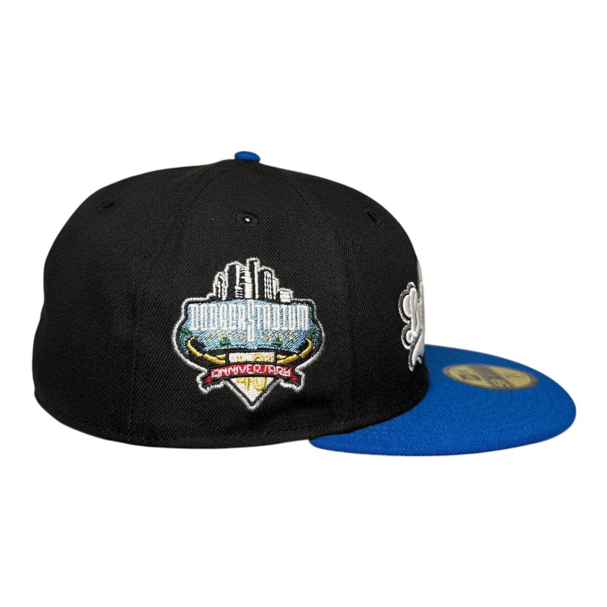 The Hat Wall Los Angeles Dodgers 40th Anniversary Dodger Stadium New Era 59Fifty Fitted Hat