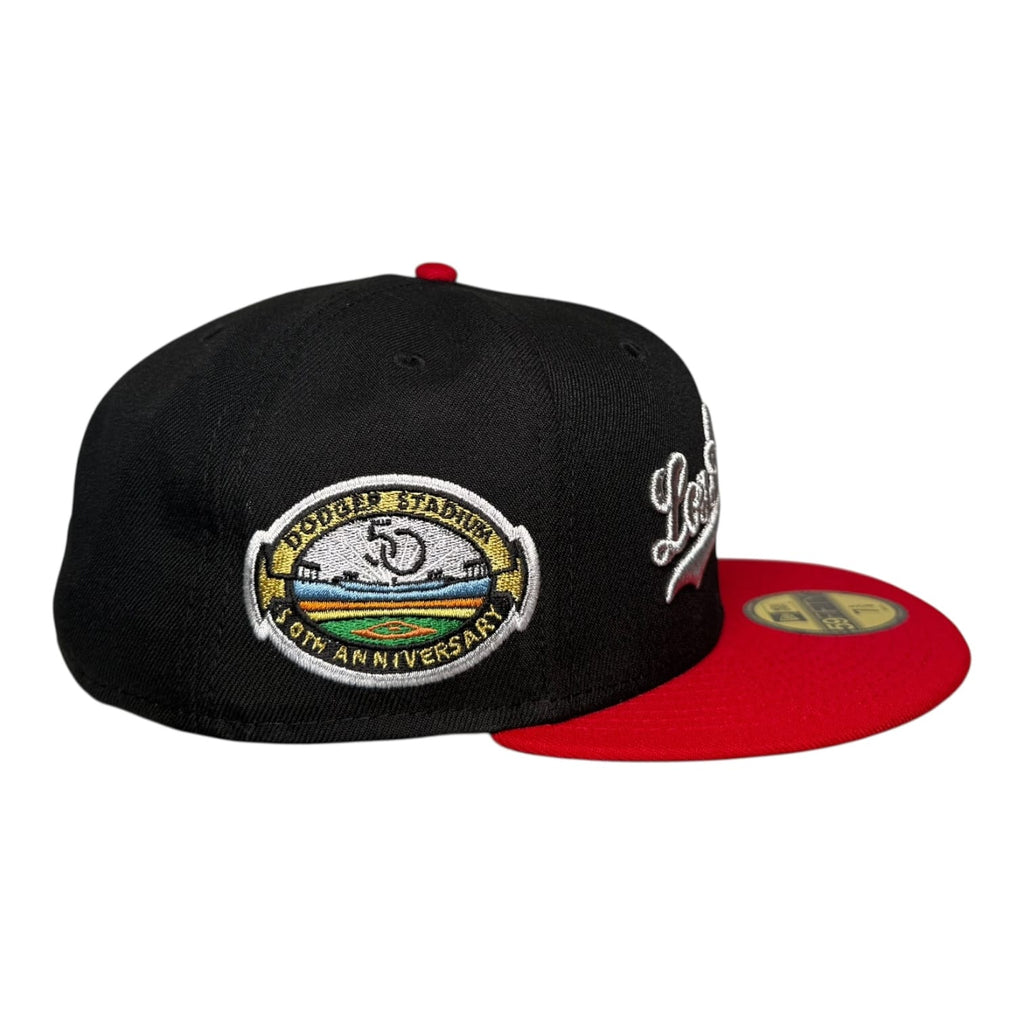 Hat Club Los Angeles Dodgers 50th Anniversary Coco Mango Cherry Hat Club New Era 59Fifty Fitted Hat
