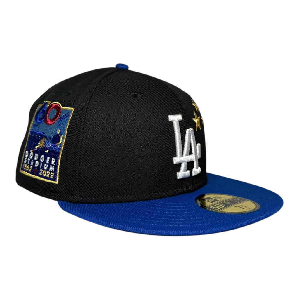 The Hat Wall Los Angeles Dodgers 60th Anniversary Dodger Stadium New Era 59Fifty Fitted Hat