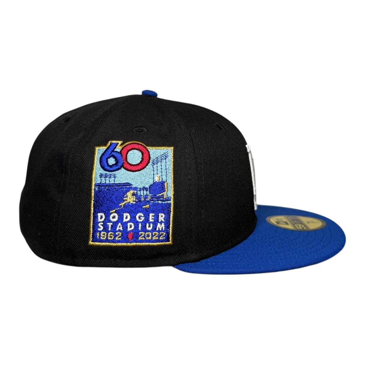 The Hat Wall Los Angeles Dodgers 60th Anniversary Dodger Stadium New Era 59Fifty Fitted Hat