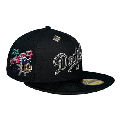 Los Angeles Dodgers Shohei Ohtani Capsule New Era 59Fifty Fitted Hat Black