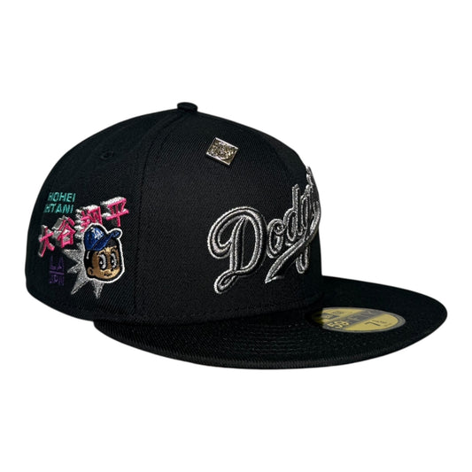 Los Angeles Dodgers Shohei Ohtani Capsule New Era 59Fifty Fitted Hat Black