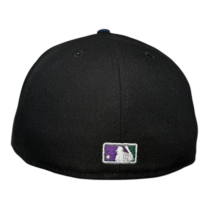 Los Angeles Dodgers Shohei Ohtani New Era 59Fifty Fitted Hat Black Navy Two Tone