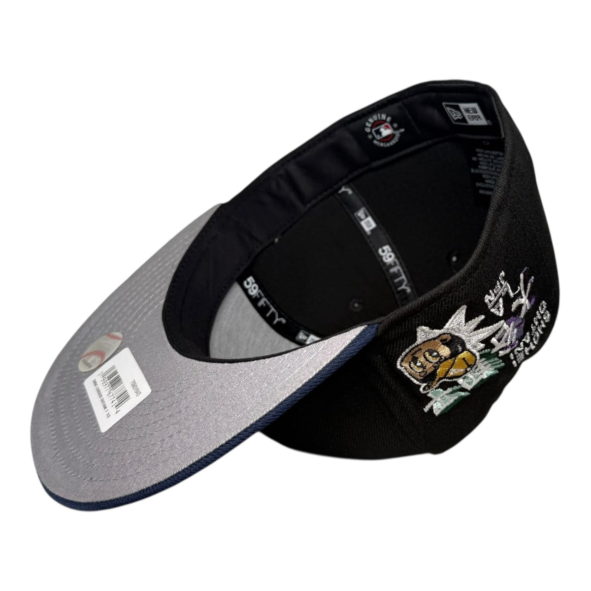 The Hat Wall Los Angeles Dodgers Shohei Ohtani New Era 59Fifty Fitted Hat Black Navy Two Tone
