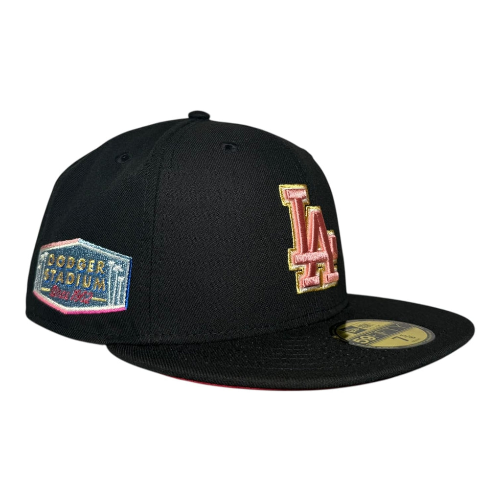 The Hat Wall Los Angeles Dodgers "Hollywood Walk of Fame" Dodger Stadium New Era 59Fifty Fitted Hat Black
