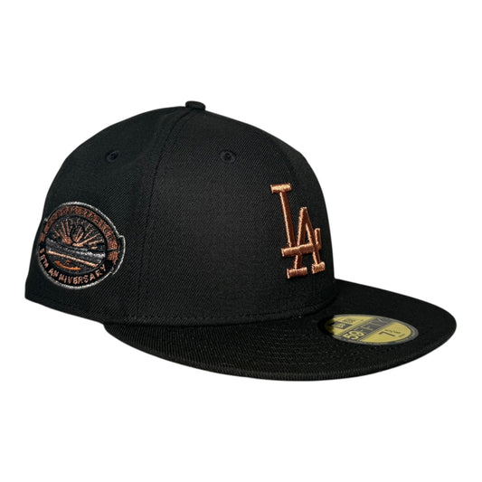 Los Angeles Dodgers 50th Anniversary New Era 59Fifty Fitted Hat Black