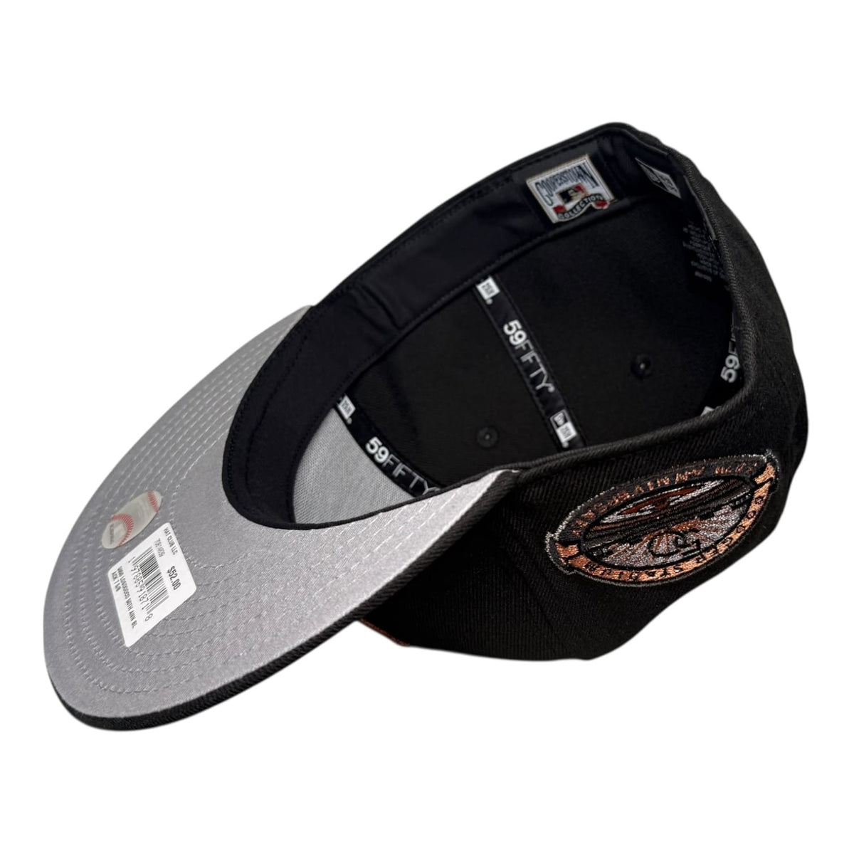 The Hat Wall Los Angeles Dodgers 50th Anniversary New Era 59Fifty Fitted Hat Black