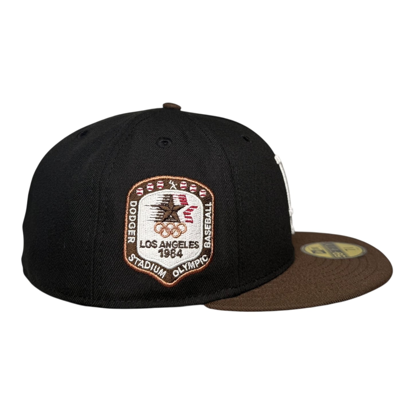 Los Angeles Dodgers 1984 Olympic Black Walnut Edition New Era 59Fifty Fitted Hat