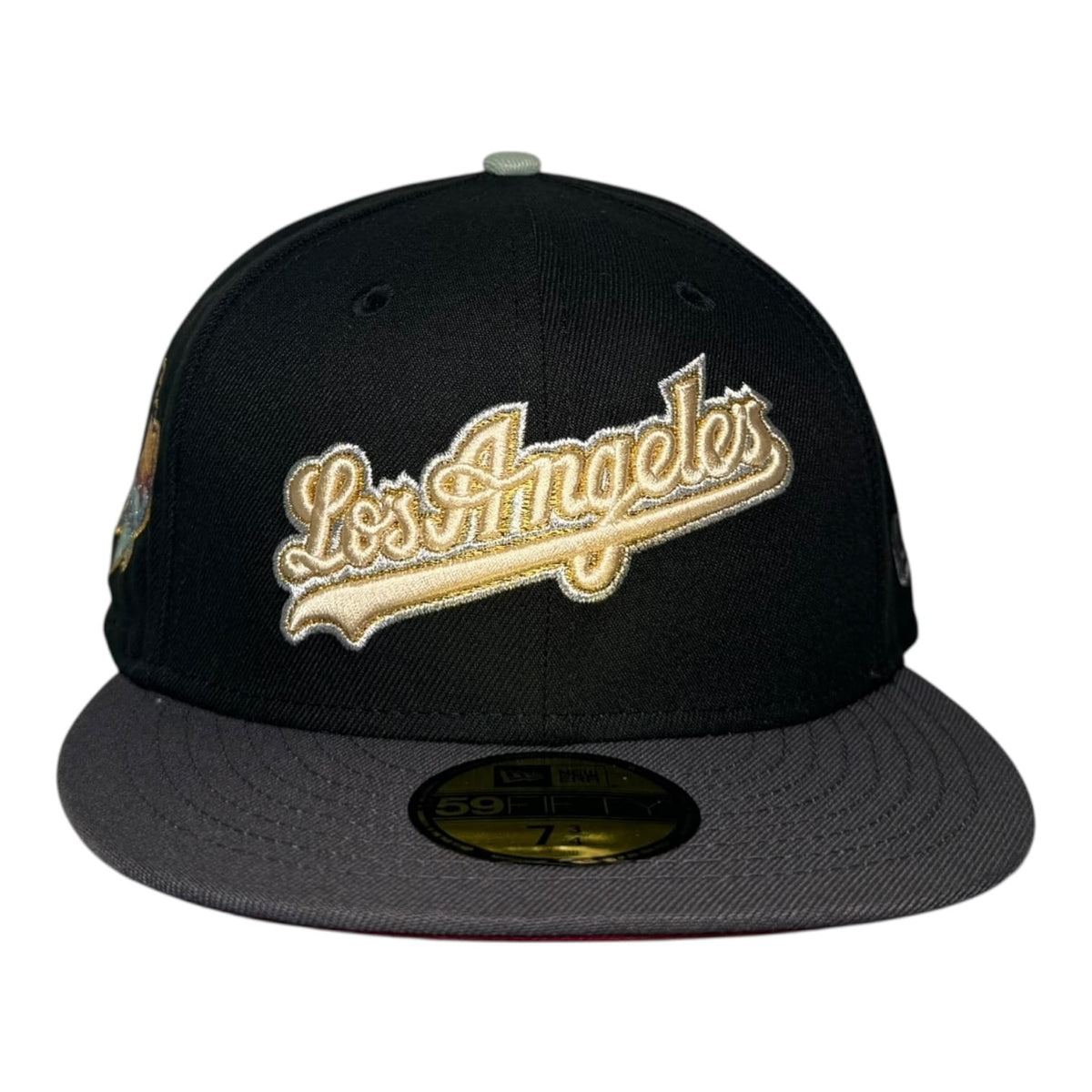 The Hat Wall Los Angeles Dodgers 40th Anniversary Dodger Stadium New Era 59Fifty Fitted Hat Red UV