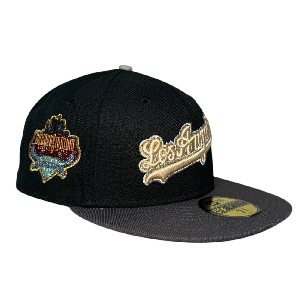 The Hat Wall Los Angeles Dodgers 40th Anniversary Dodger Stadium New Era 59Fifty Fitted Hat Red UV