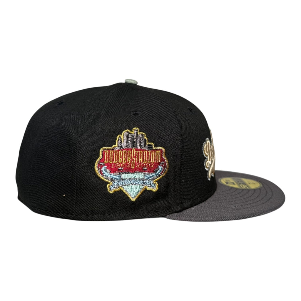 The Hat Wall Los Angeles Dodgers 40th Anniversary Dodger Stadium New Era 59Fifty Fitted Hat Red UV