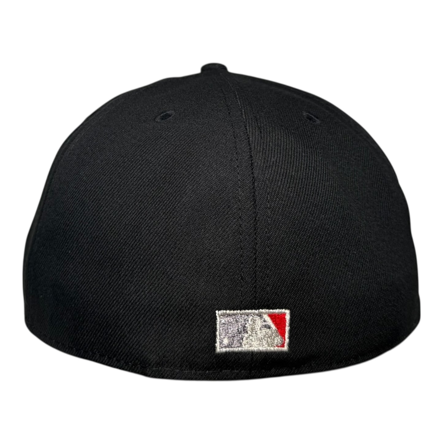 Los Angeles Dodgers 40th Anniversary Black and Red Satin UV New Era 59Fifty Fitted Hat