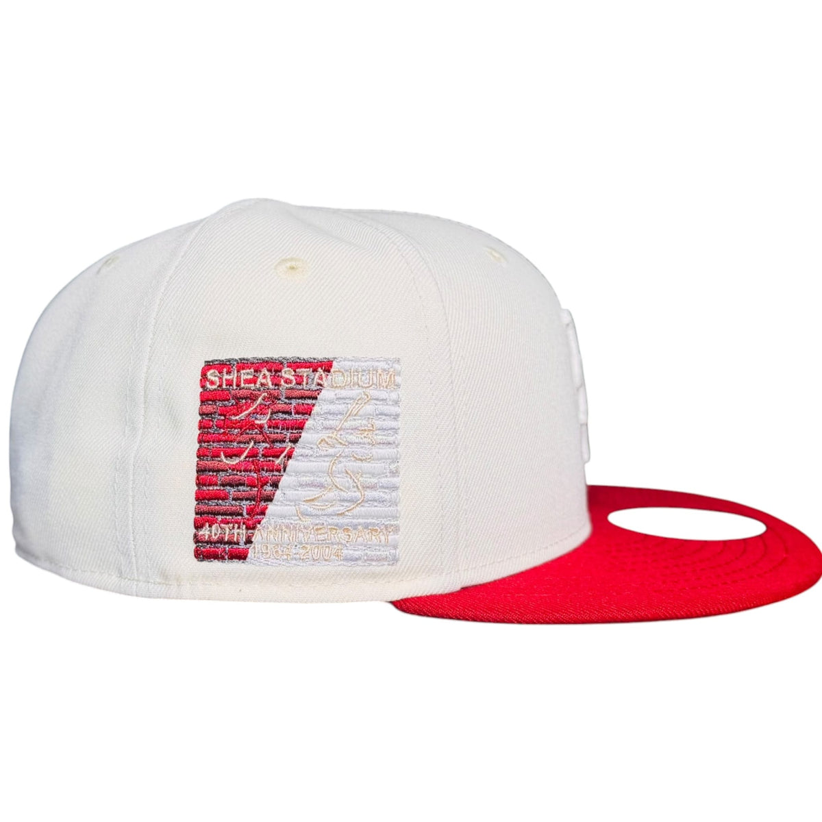 The Hat Wall "The Merrick Masonry Collection" New York Mets Nigel Sylvester x Rushmore Complex Con 2026 Exclusive New Era 59Fifty Fitted Hat (White)