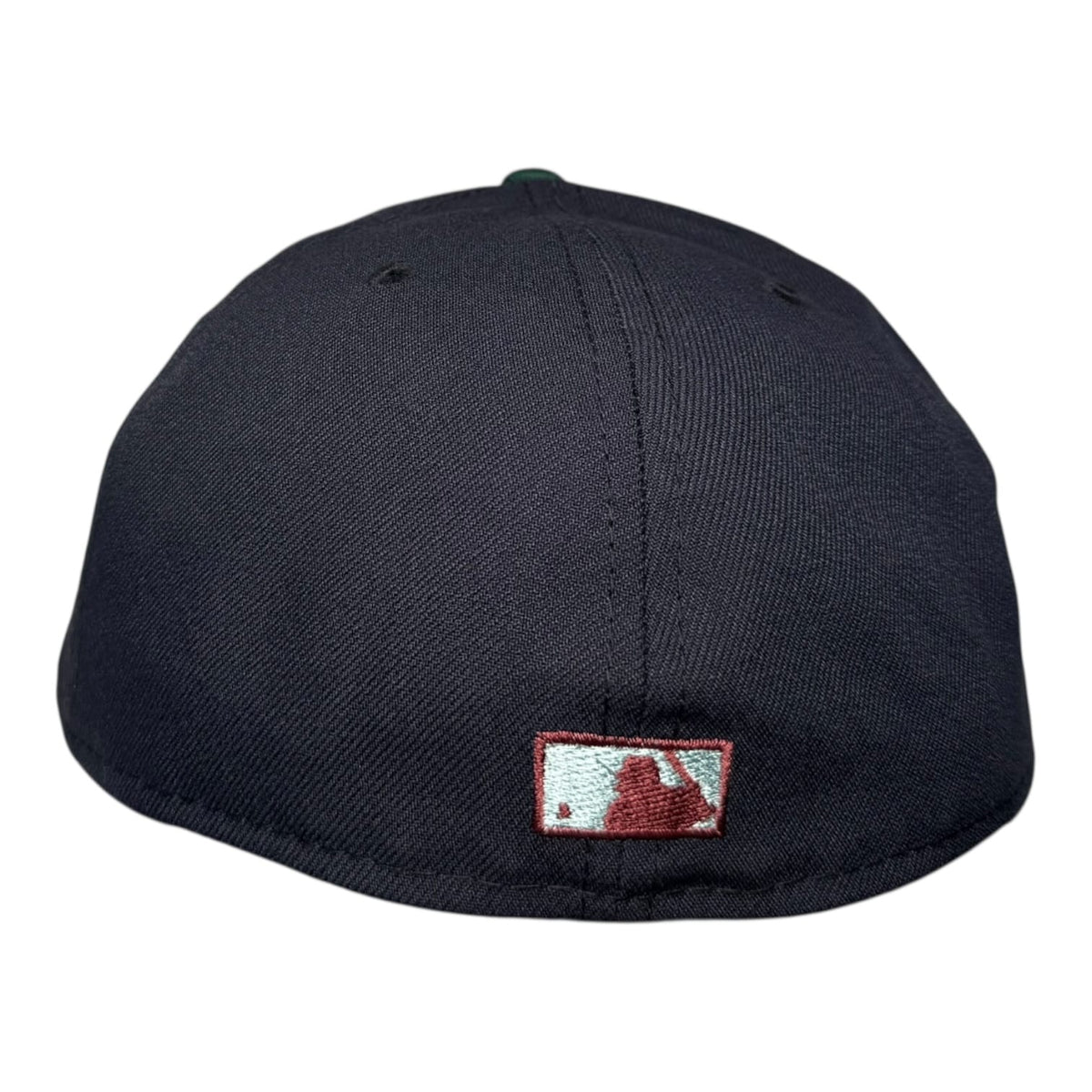 The Hat Wall Los Angeles Dodgers 100th Anniversary Navy Dark Green New Era 59Fifty Fitted Hat