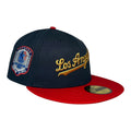 Los Angeles Dodgers 1984 Olympic Patch Script Hat Club New Era 59Fifty Fitted Hat
