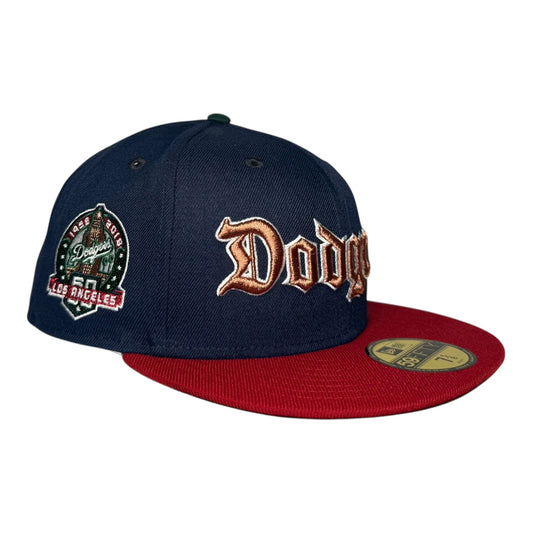 Los Angeles Dodgers 60th Anniversary New Era 59Fifty Fitted Hat Metallic