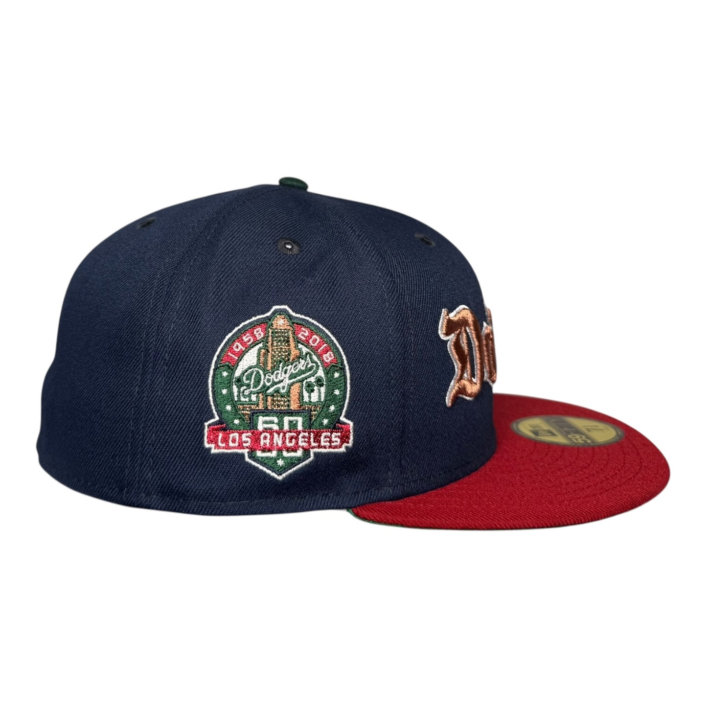 Los Angeles Dodgers 60th Anniversary New Era 59Fifty Fitted Hat Metallic