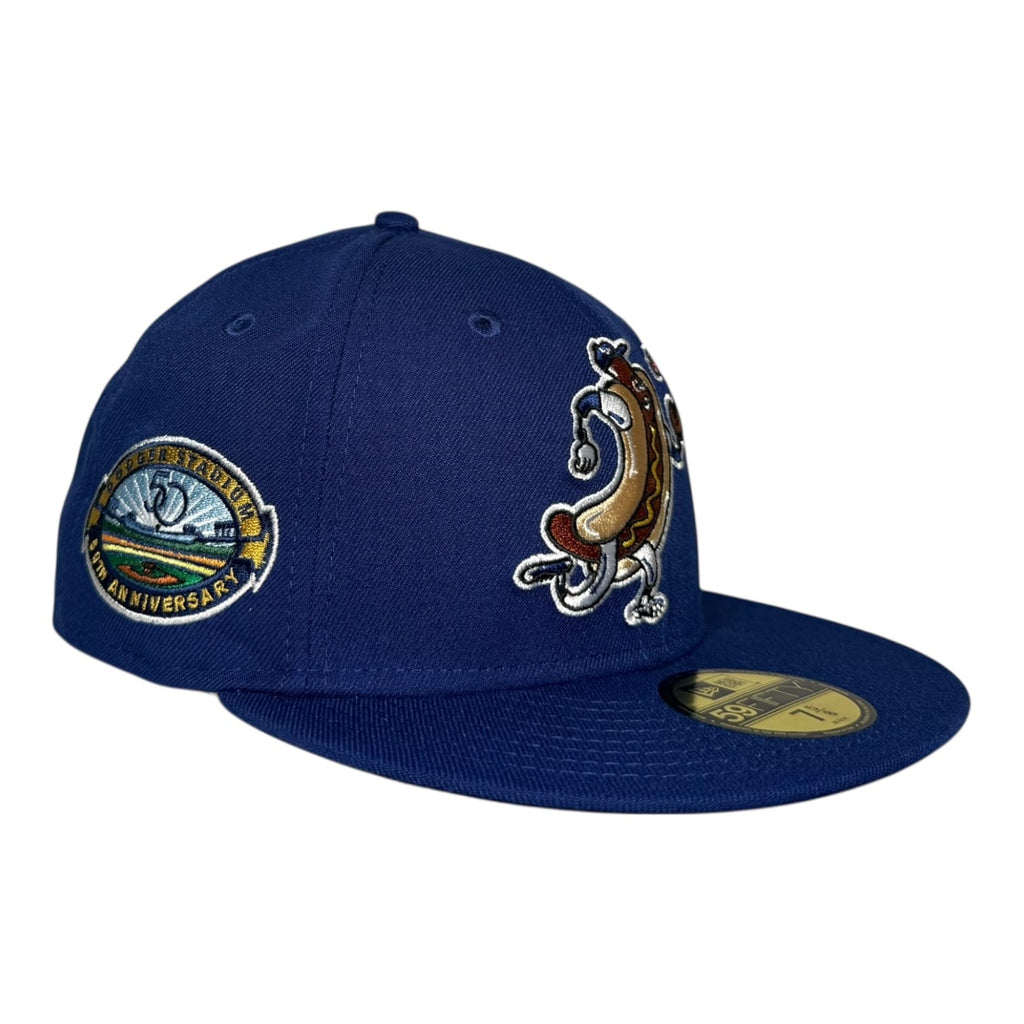 The Hat Wall Los Angeles Dodgers "Dodger Dog" 50th Anniversary New Era 59Fifty Fitted Hat