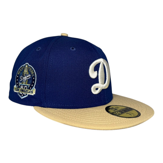 Los Angeles Dodgers 60th Anniversary New Era 59Fifty Fitted Hat Two Tone