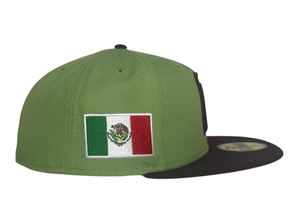 The Hat Wall New Era Mexico World Baseball Classic Matcha Edition 59Fifty Fitted Hat
