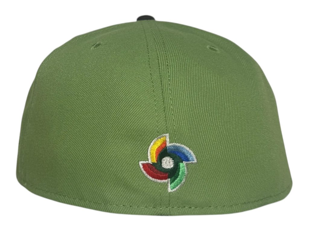 The Hat Wall New Era Mexico World Baseball Classic Matcha Edition 59Fifty Fitted Hat