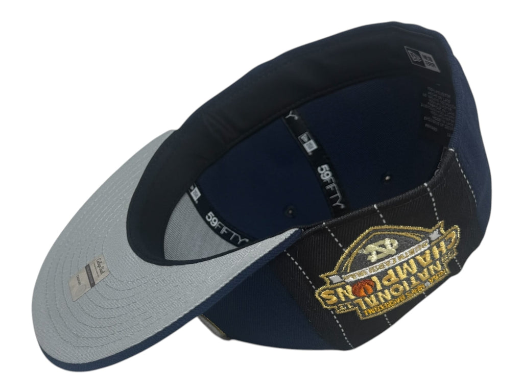 The Hat Wall Fitted hat New Era The University of Notre Dame "NCAA Men's Basketball 2017 National Champions" 59Fifty Fitted Hat