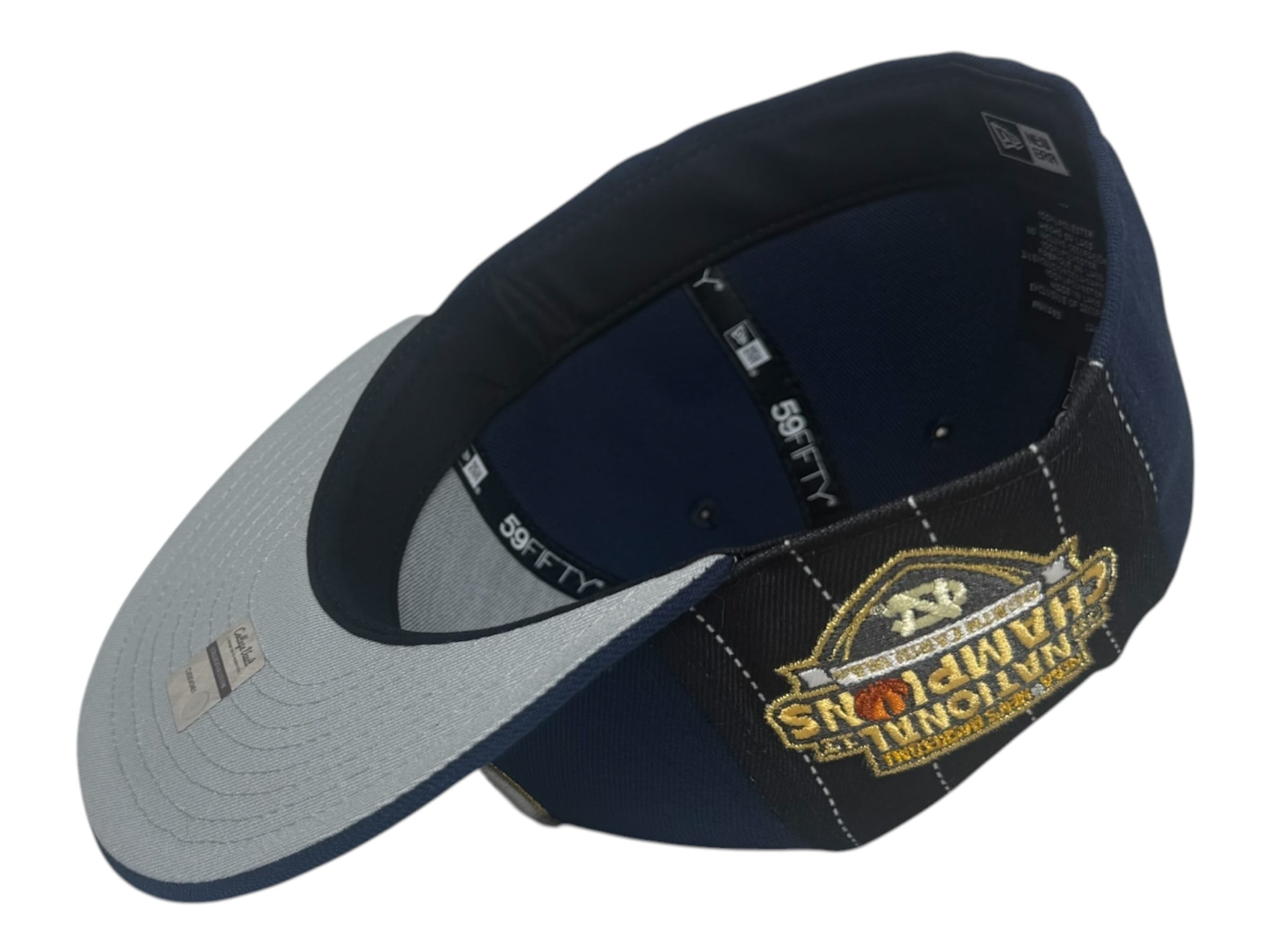 The Hat Wall Fitted hat New Era The University of Notre Dame "NCAA Men's Basketball 2017 National Champions" 59Fifty Fitted Hat