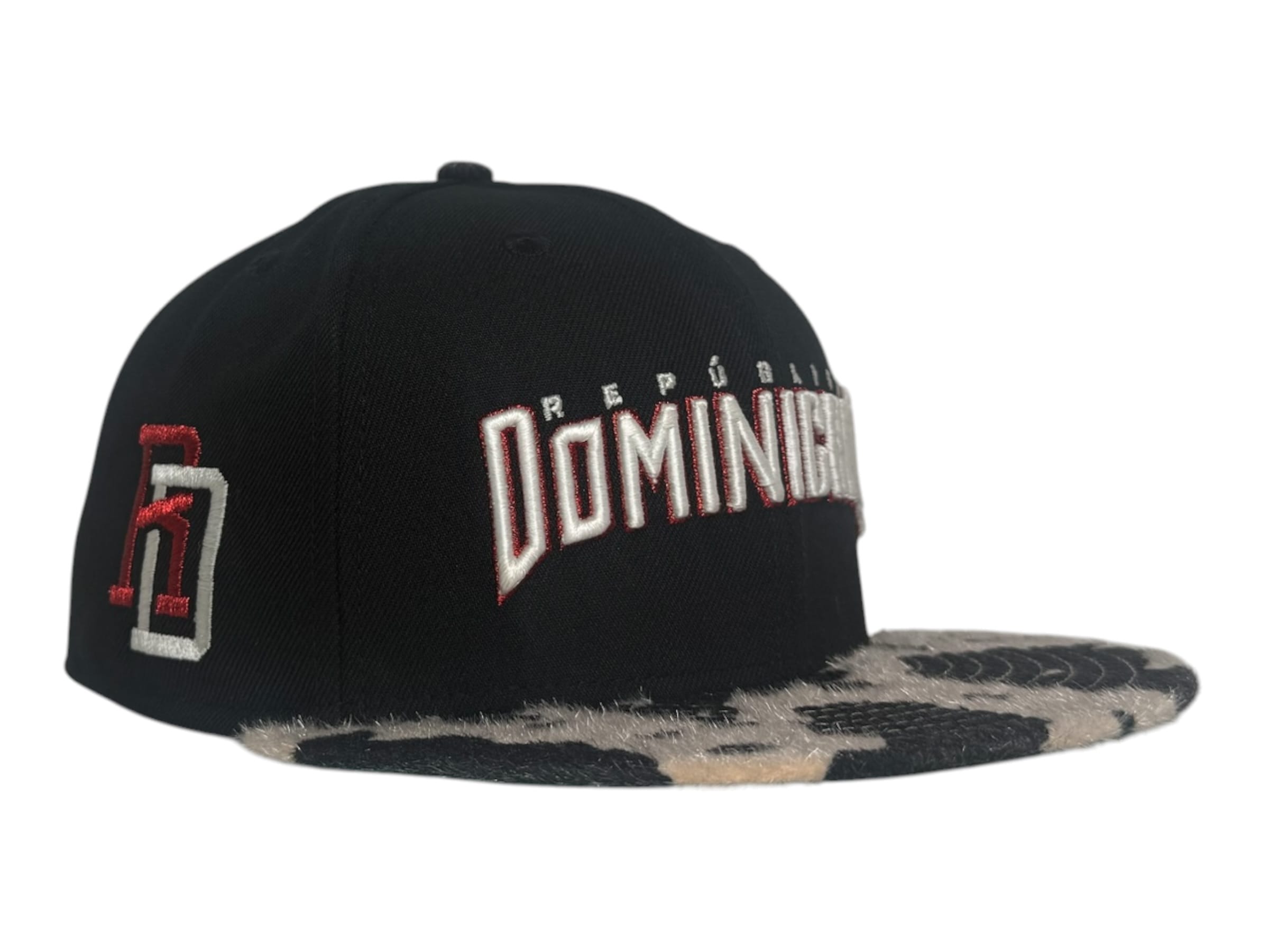 The Hat Wall New Era Dominican Republic Cow Print Green UV 59Fifty Fitted Hat