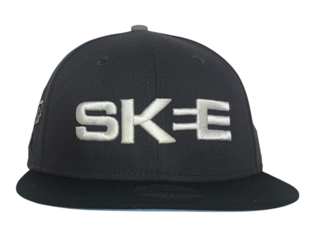 Hat Club New Era DJ SKEE Logo 1992 Hat Club UV 59Fifty Fitted Hat