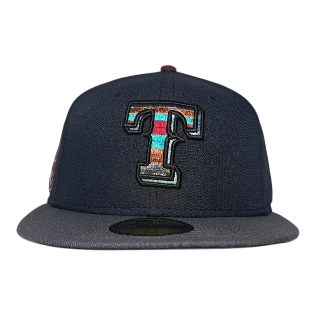 New Era Texas Rangers "Thrill Her Pack" Rushmore by @saucythevisionary New Era 59Fifty Fitted Hat