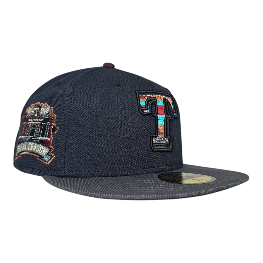 New Era Texas Rangers "Thrill Her Pack" Rushmore by @saucythevisionary New Era 59Fifty Fitted Hat