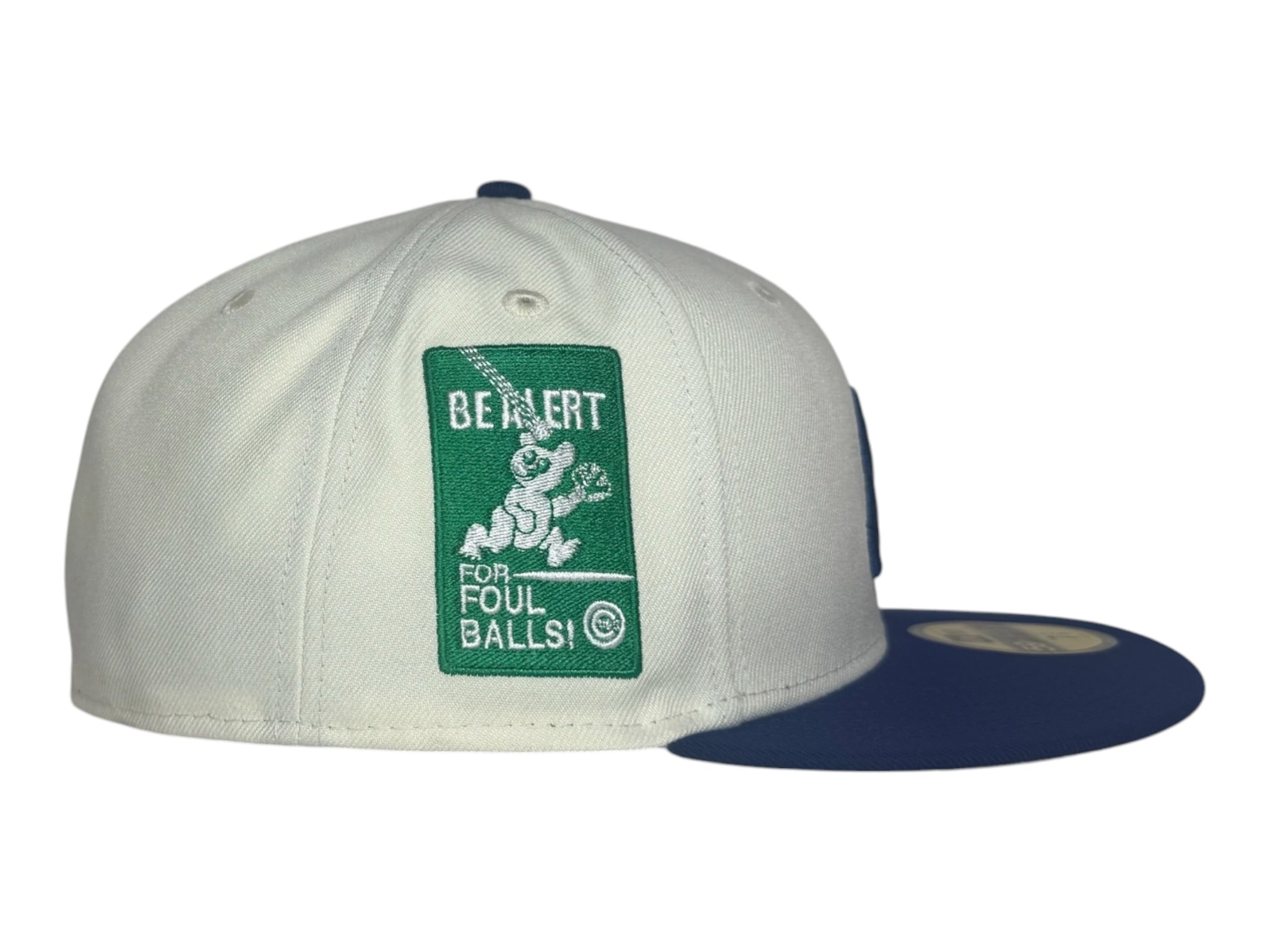 New Era Chicago Cubs "Be alert for foul balls!" 59Fifty Fitted Hats