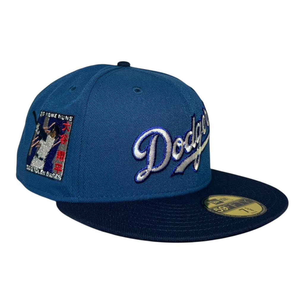 The Hat Wall Los Angeles Dodgers "Blue Heaven" Shohei Ohtani New Era 59Fifty Fitted Hat Seashore/Oceanside