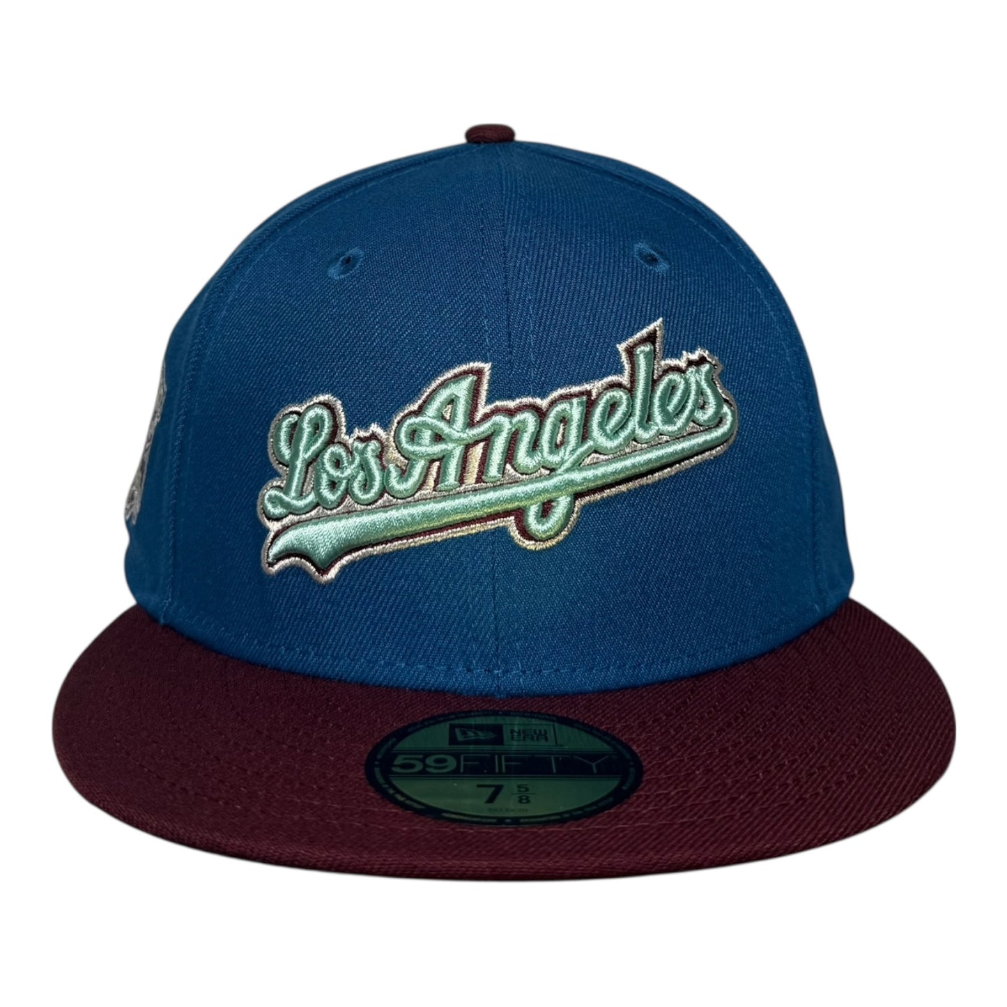 Los Angeles Dodgers 40th Anniversary Script Hat Club New Era 59Fifty Fitted Hat