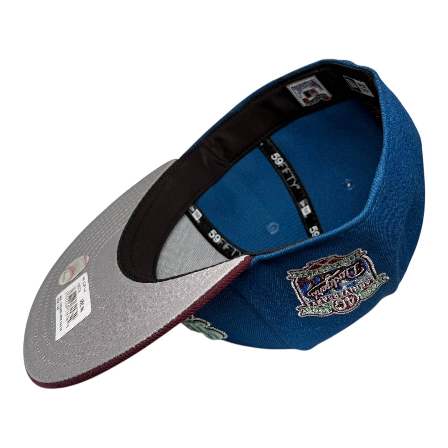 Los Angeles Dodgers 40th Anniversary Script Hat Club New Era 59Fifty Fitted Hat