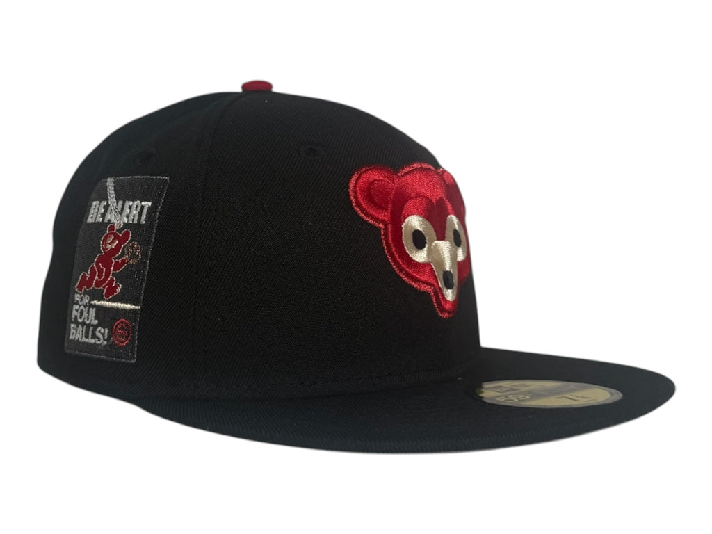 New Era Chicago Cubs "Be alert for foul balls!" 59Fifty Fitted Hats