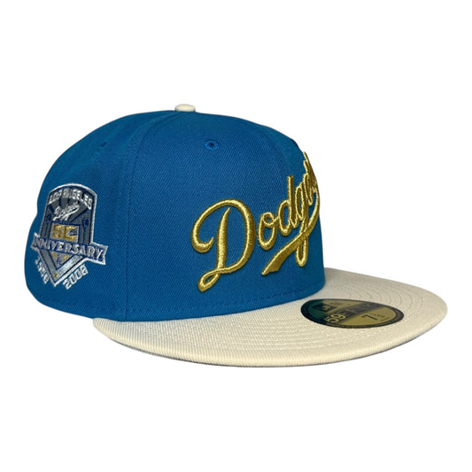 Los Angeles Dodgers 50th Anniversary New Era 59Fifty Fitted Hat Two Tone