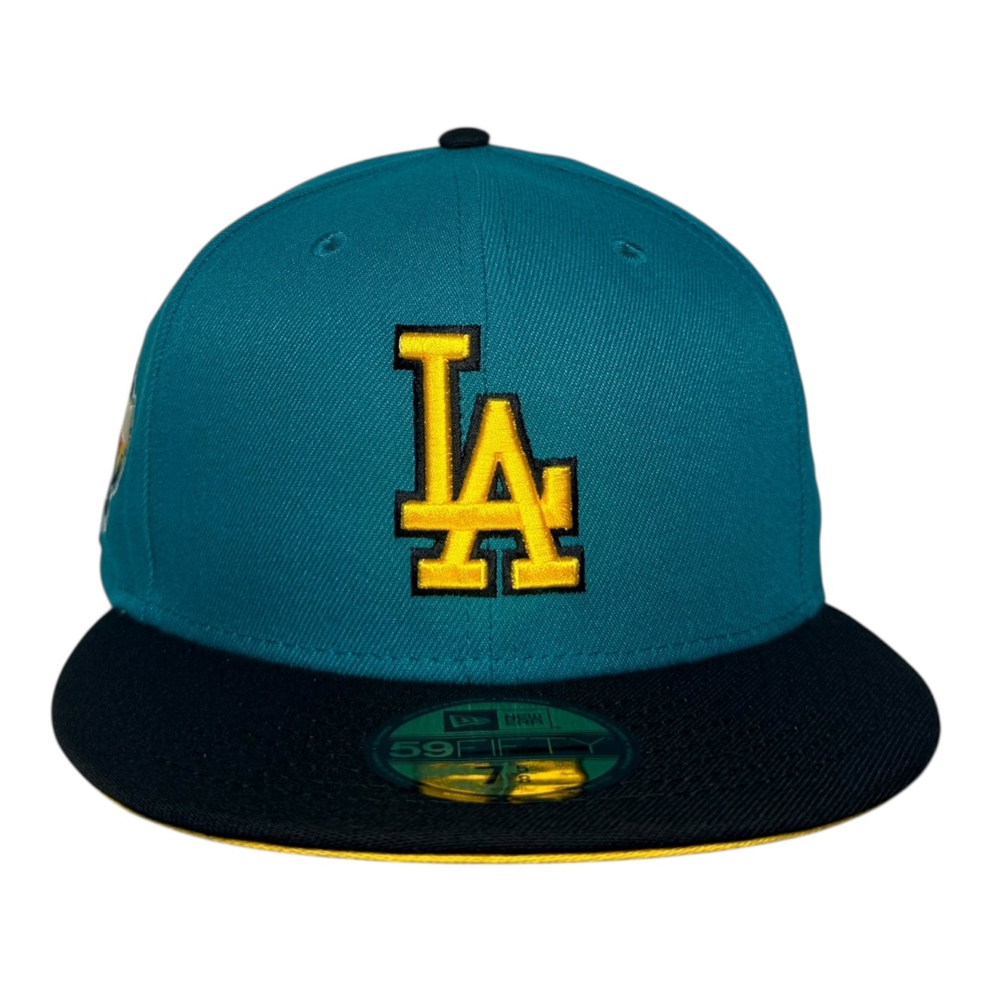 Los Angeles Dodgers Golden Goal Dodgers Stadium 40th Anniversary New Era 59Fifty Fitted Hat Titlewave Green/Canary Yellow